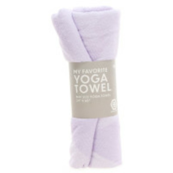 Series 8 Fitness Mat-size Yoga Towel 24in x 68in - Purple - Picture 1 of 2